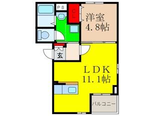 歩の物件間取画像